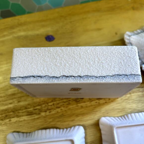 Vintage Ardalt Japan Lenwile China Cigarette box + 2 ashtrays pink ladies 6008E - Picture 6 of 11